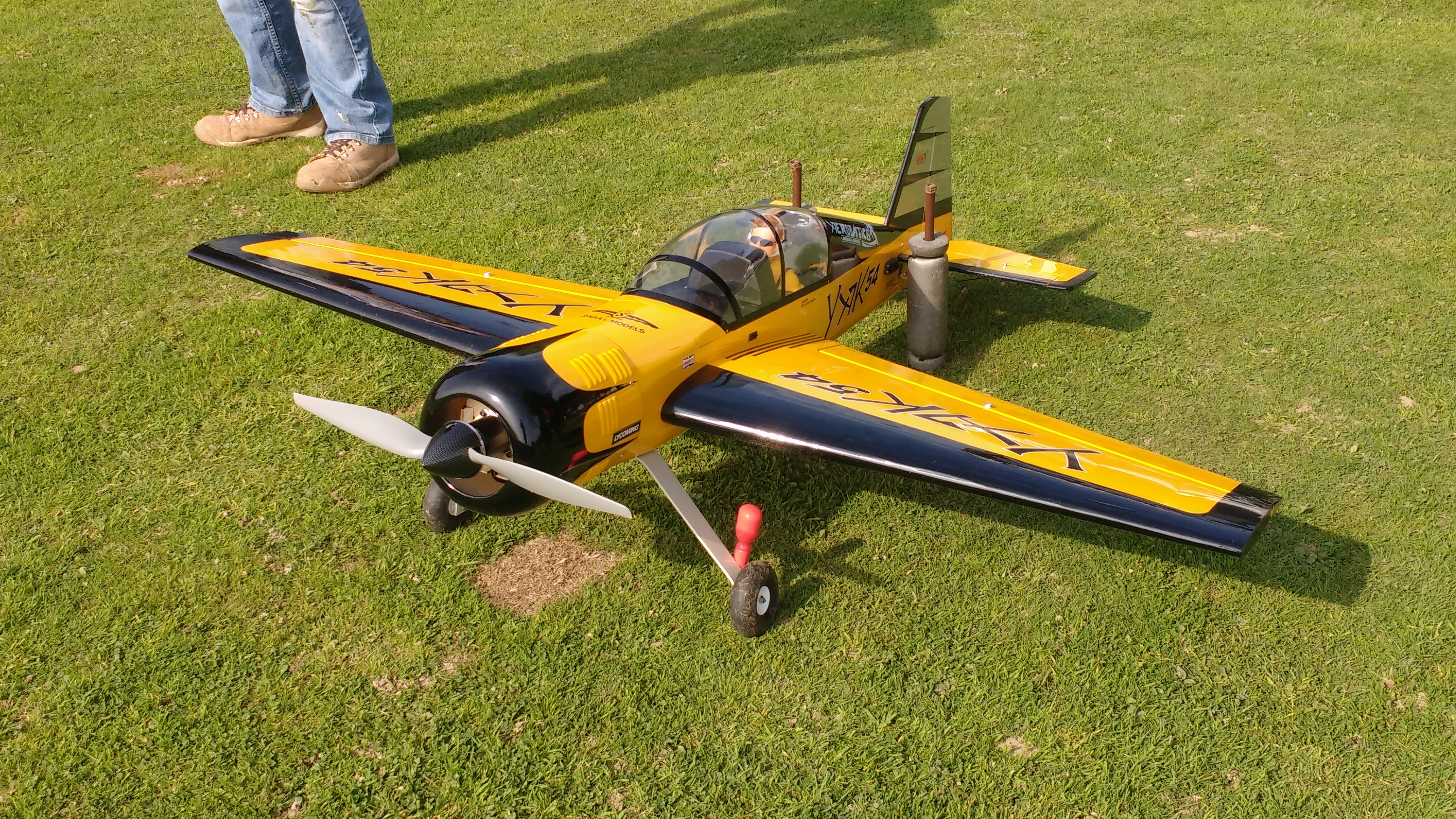 Seagull models Yak 54 electric powered