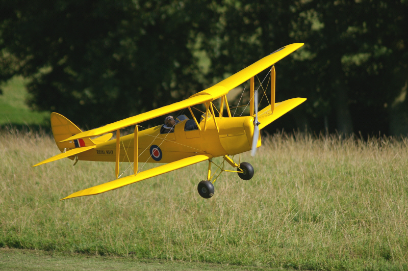 Radio controlled 1/4 scale TigerMoth